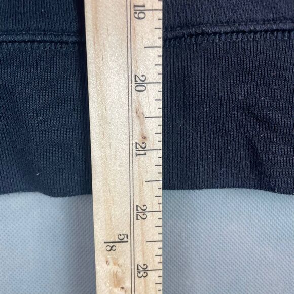 Aeropostale Zip Hoodie Women Small Black NY Logo Casual Warm Sweatshirt Y2K - Picture 7 of 8